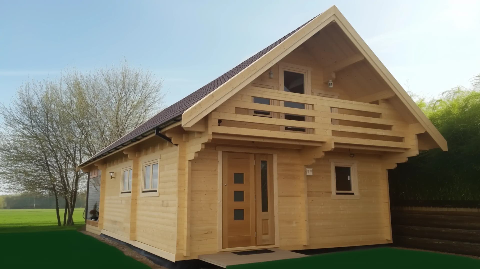 Lincoln – 2‑Bedroom Timber Cabin Exterior