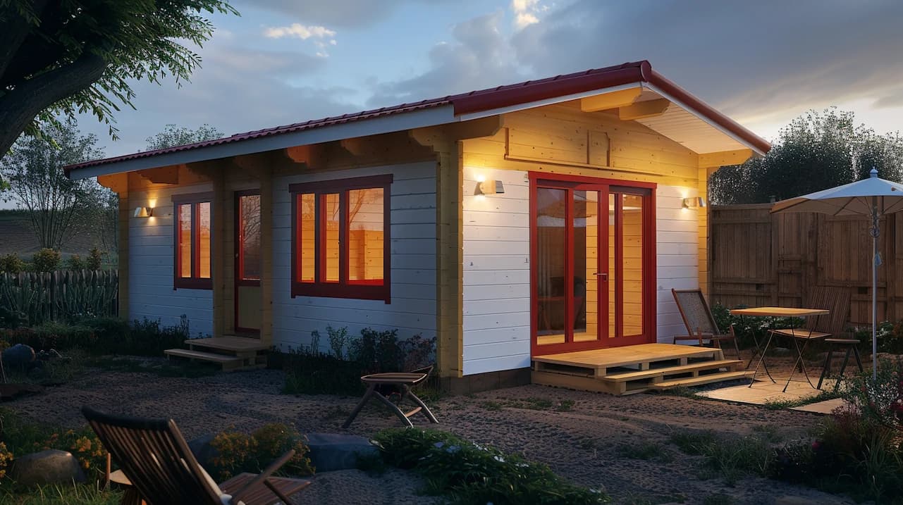Timber home heating installation process
