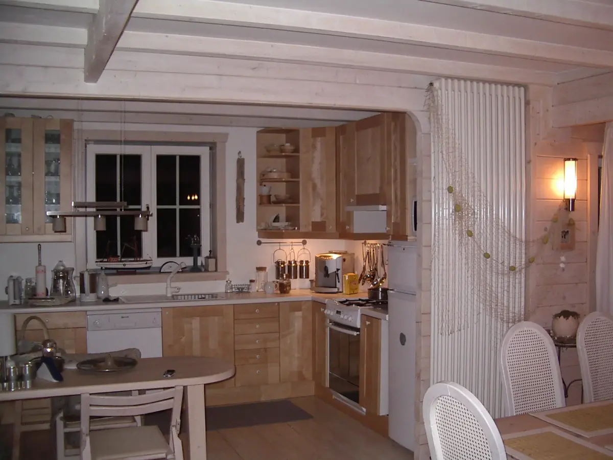 Compact timber cabin suitable as a granny flat in an Irish garden