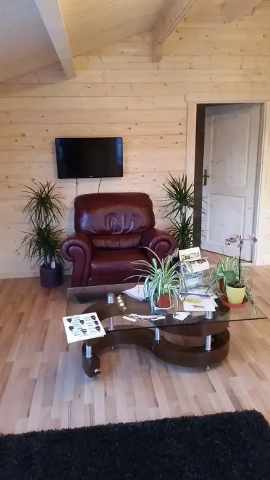 Energy-efficient timber home with large glazing