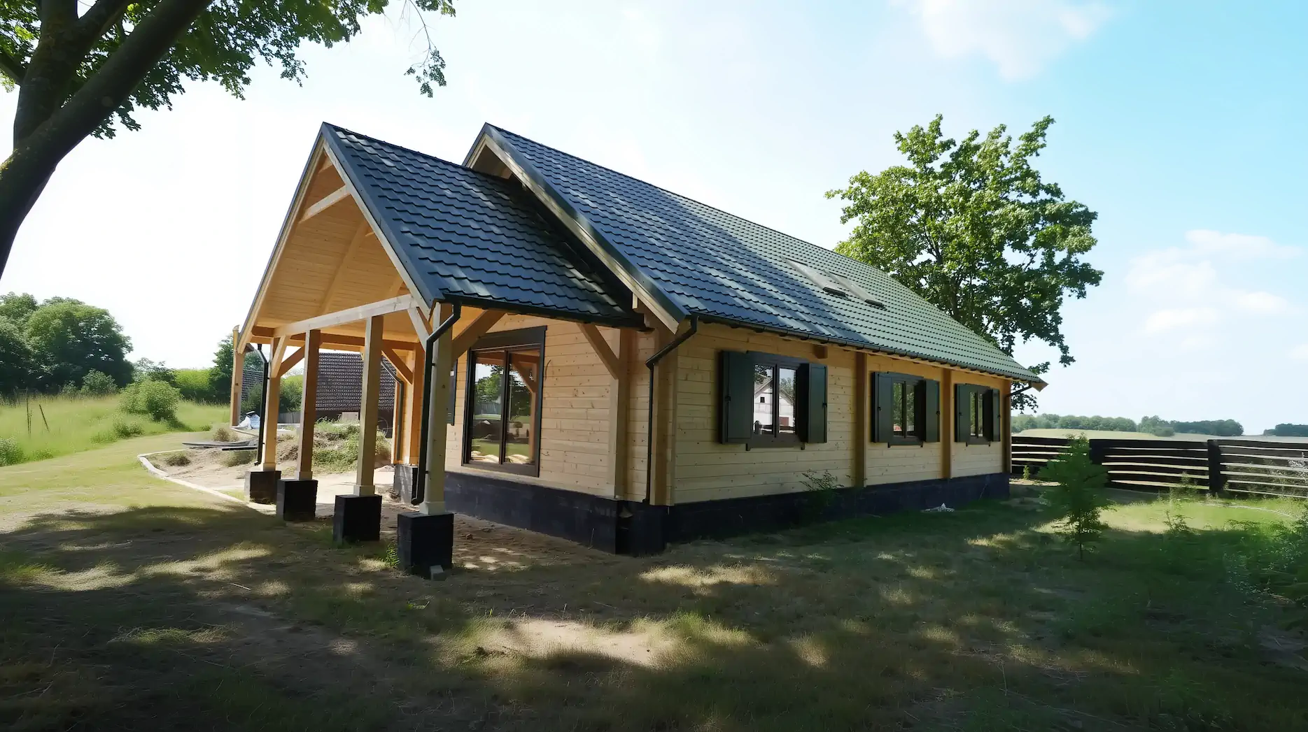 Premium timber cabin built for a trusted partner in Ireland