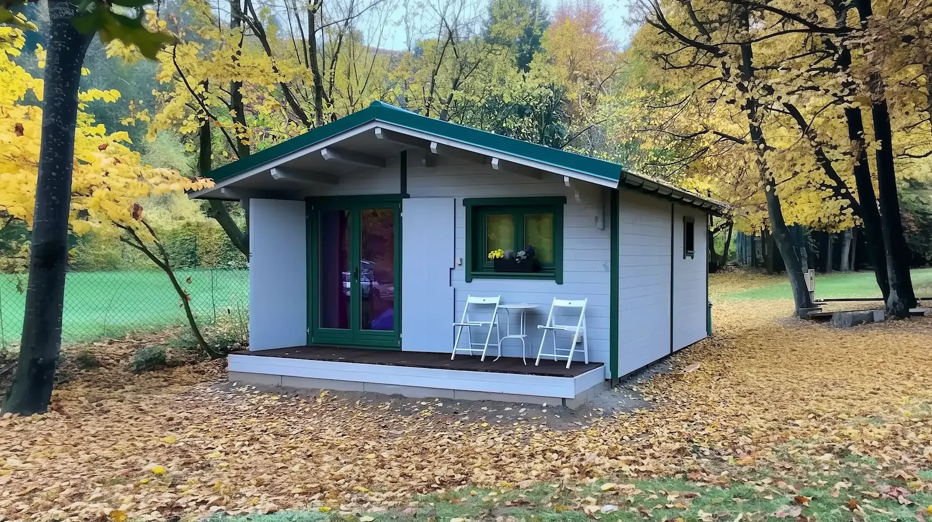 Eco-friendly residential cabin built by MF Timber Cabins